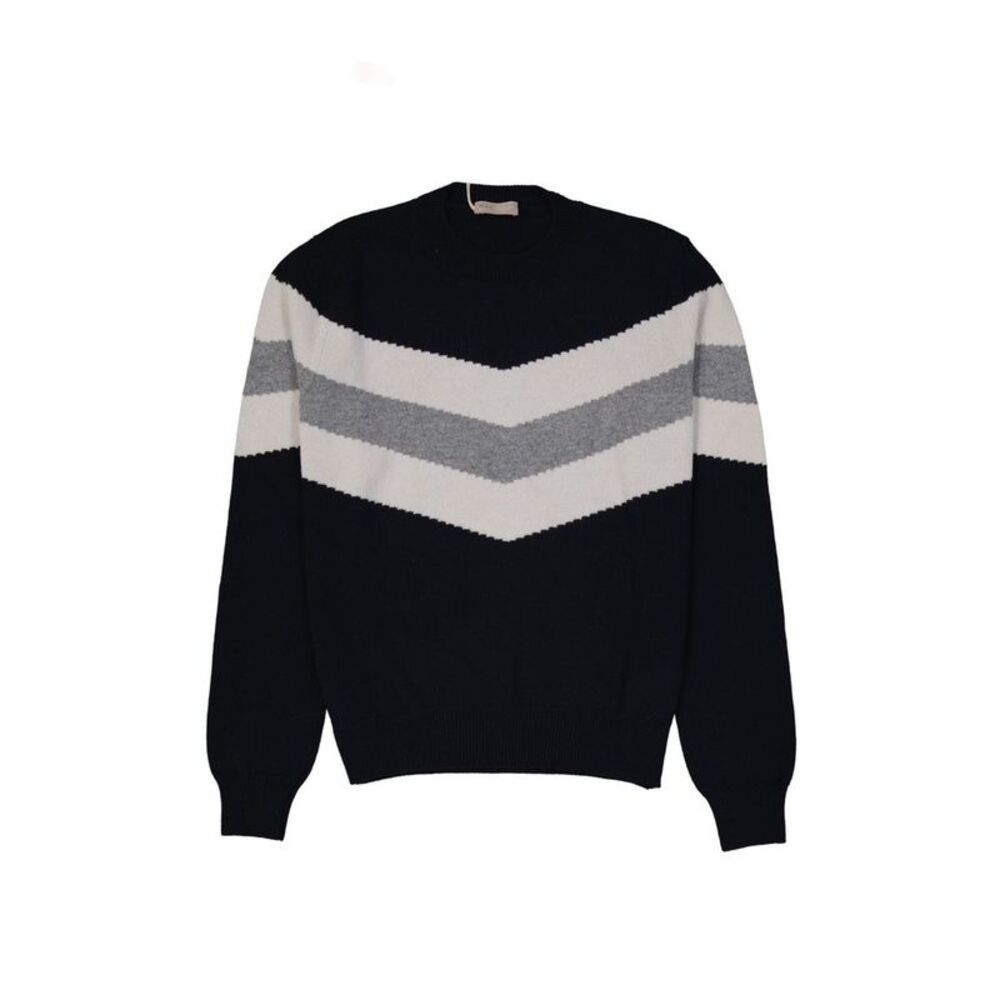 Herno Blue Wool Men's Sweatshirt